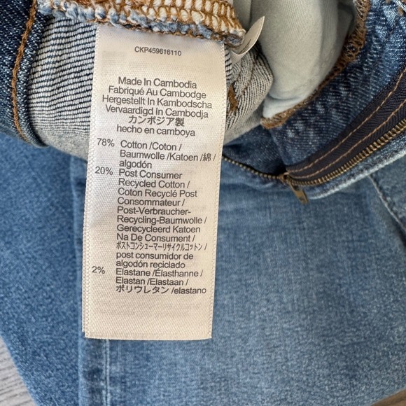 Madewell The Perfect Vintage Jeans Slim Denim Blue Women's Size 25 - Picture 4 of 7